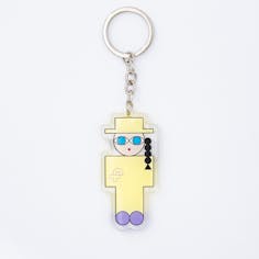瓜生太郎 Taro Uryu Key Ring GIRL_yellow
